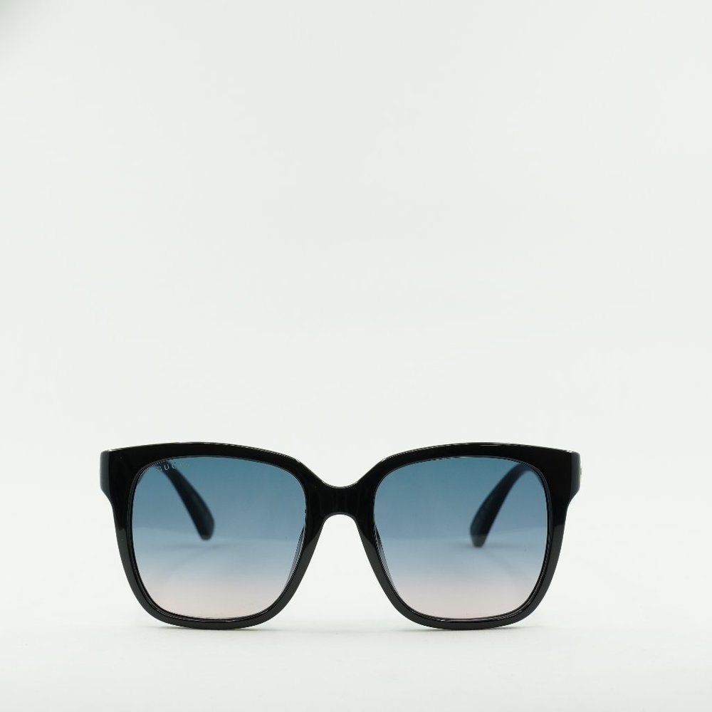 💯 NEW GUCCI GG0715SA 002 BLACK SUNGLASSES - Picture 1 of 8